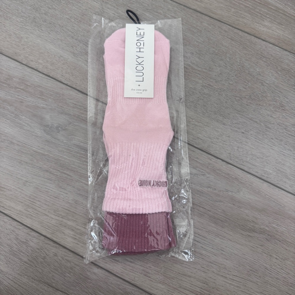 Lucky Honey Grip Socks